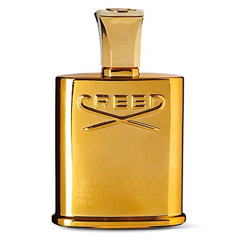 creed men's cologne gold bottle.